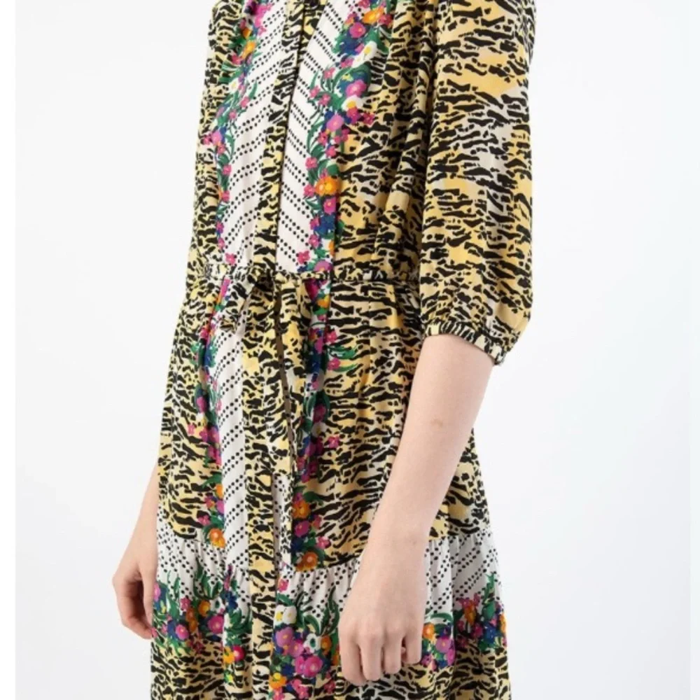 Saloni UK 14/US 10 Tyra dress in Tiger Rosette - Picture 4 of 8